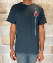 Load image into Gallery viewer, Black Cotton Phobos T-Shirt
